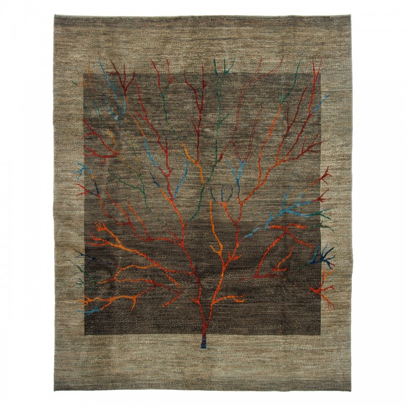 Handwoven Gabbeh, All-over Layout, All Wool, Shiraz, 206 × 258 cm Ref 50501311