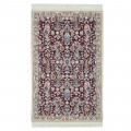 Handwoven Carpet, All-over Layout, Wool and Silk on Wool Warp, Nain, 80 × 123 cm Ref 10001328