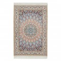 Handwoven Carpet, Dome Layout, Wool and Silk on Wool Warp, Nain, 92 × 127 cm Ref 10101342