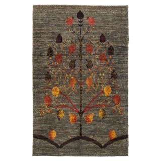 Handwoven Gabbeh, All-over Layout, All Wool, Shiraz, 85 × 135 cm Ref 50101358