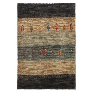Handwoven Gabbeh, All-over Layout, All Wool, Shiraz, 88 × 132 cm Ref 50101362