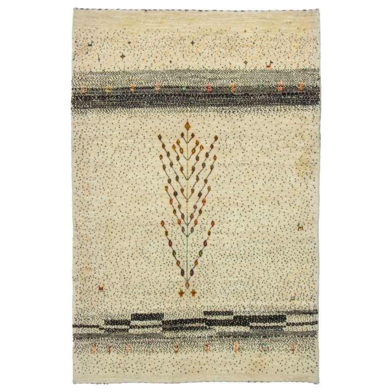 Handwoven Gabbeh, All-over Layout, All Wool, Shiraz, 89 × 135 cm Ref 50101368
