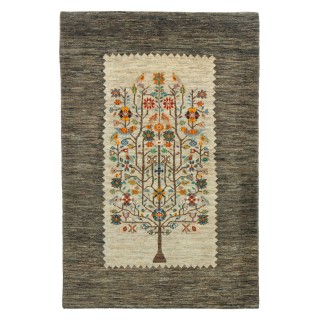 Handwoven Gabbeh, All-over Layout, All Wool, Shiraz, 126 × 190 cm Ref 50201372