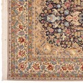 Handwoven Carpet, Mihrab Layout, Wool and Silk on Silk Warp, Isfahan, 152 × 241 cm Ref 10300846