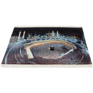 Handwoven Pictorial Rug, All-over Layout, Wool and Silk on Silk Warp, Tabriz, 126 × 206 cm Ref 70200875