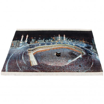 Handwoven Pictorial Rug, All-over Layout, Wool and Silk on Silk Warp, Tabriz, 126 × 206 cm Ref 70200875