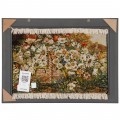 Handwoven Pictorial Rug, All-over Layout, Wool and Silk on Silk Warp, Tabriz, 88 × 55 cm Ref 70000882