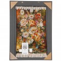 Handwoven Pictorial Rug, All-over Layout, Wool and Silk on Silk Warp, Tabriz, 53 × 69 cm Ref 70000887