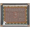 Handwoven Pictorial Rug, All-over Layout, Wool and Silk on Silk Warp, Tabriz, 145 × 112 cm Ref 70100897