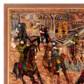 Handwoven Pictorial Rug, All-over Layout, All Silk, Qom, 103 × 157 cm Ref 70100902