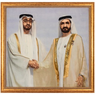 Handwoven Pictorial Rug, All-over Layout, Wool and Silk on Silk Warp, Tabriz, 126 × 126 cm Ref 70100905