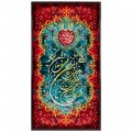 Handwoven Pictorial Rug, All-over Layout, Wool and Silk on Silk Warp, Tabriz, 54 × 103 cm Ref 70000913