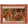 Handwoven Pictorial Rug, All-over Layout, Wool and Silk on Silk Warp, Tabriz, 130 × 86 cm Ref 70100919
