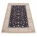 Handwoven Carpet, All-over Floral Layout, Wool and Silk on Wool Warp, Nain, 206 × 304 cm Ref 10601107