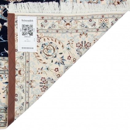 Handwoven Carpet, All-over Floral Layout, Wool and Silk on Wool Warp, Nain, 206 × 304 cm Ref 10601107