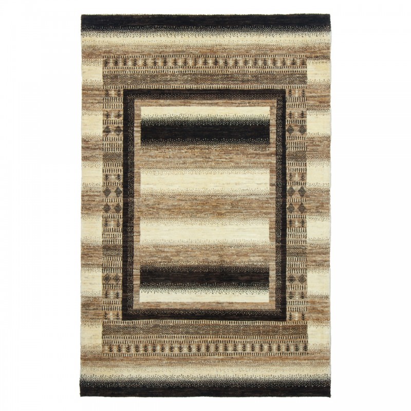 Handwoven Gabbeh, All-over Layout, All Wool, Shiraz, 125 × 193 cm Ref 50201375