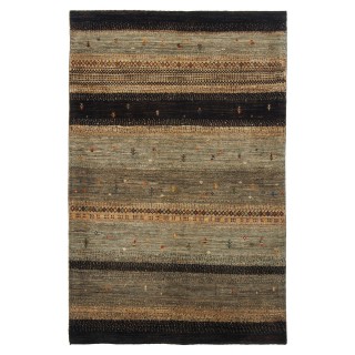 Handwoven Gabbeh, All-over Layout, All Wool, Shiraz, 120 × 186 cm Ref 50201376