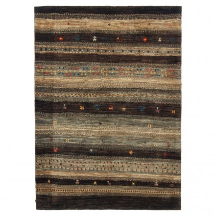 Handwoven Gabbeh, All-over Layout, All Wool, Shiraz, 123 × 172 cm Ref 50201378