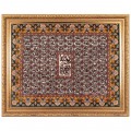 Handwoven Pictorial Rug, All-over Layout, Wool and Silk on Silk Warp, Tabriz, 145 × 112 cm Ref 70100897