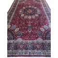 Handwoven Rug, Corner Medallion Layout, Wool on Cotton Warp, Tabriz, 400 × 570 cm Ref 12200715