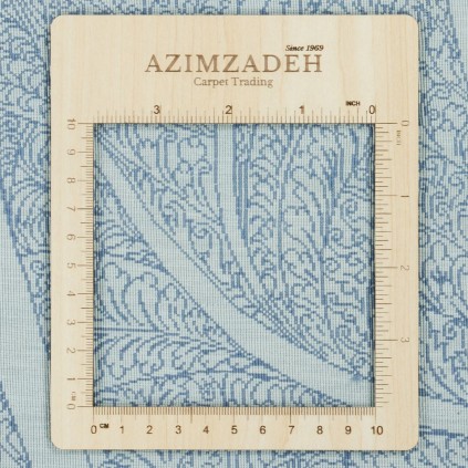 Handwoven Carpet, Medallion Layout, All Silk, Qom, 190 × 290 cm Ref