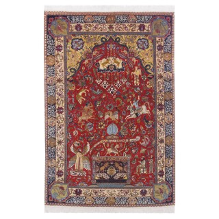 Old Handwoven Carpet