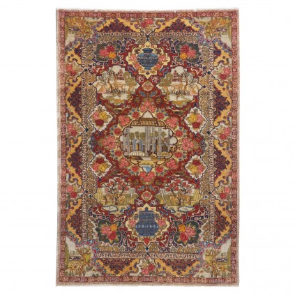 Old Handwoven Carpet