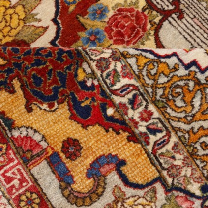 Old Handwoven Carpet