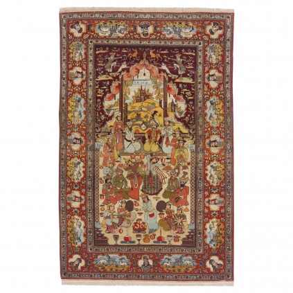 Antique Handwoven Carpet