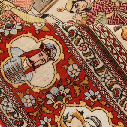 Antique Handwoven Carpet