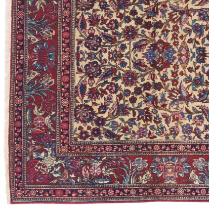 Wool and Silk on Cotton Warp