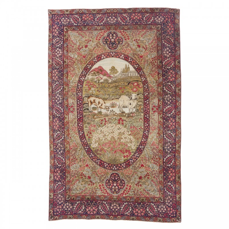Antique Handwoven Carpet
