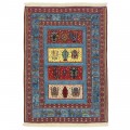Handwoven Kilim, Framed Layout, All Wool, Sirjan, 83 × 115 cm Ref 40000316
