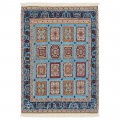 Handwoven Kilim, Square/Block Layout, All Wool, Sirjan, 80 × 110 cm Ref 40000318