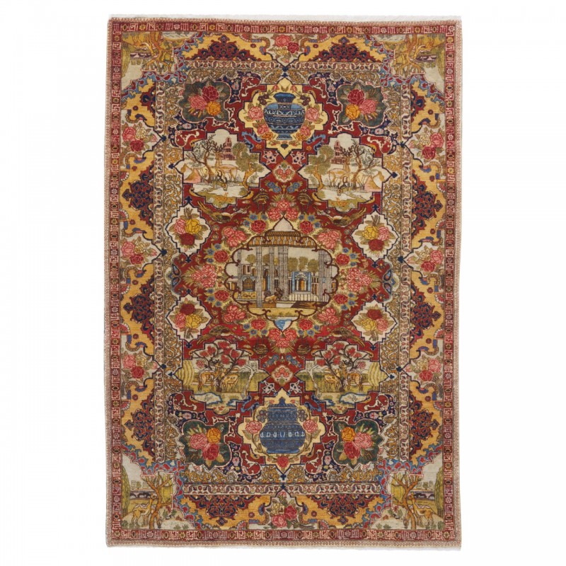 Old Handwoven Carpet