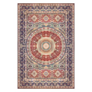 سجادة يدوية ، تصميم ترنج، حرير و سدى صوف، تبريز، 2000 × 3000 سم الكود 160000727