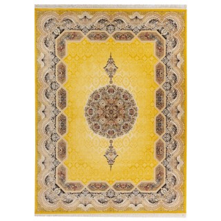 Machine-made Rug, Floral Medallion, Acrylic, Persian Style, Ref 100001