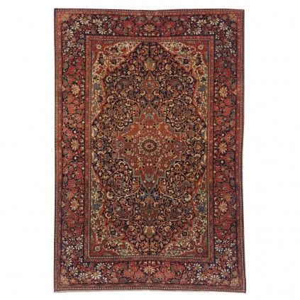 Rare Antique Handwoven Carpet