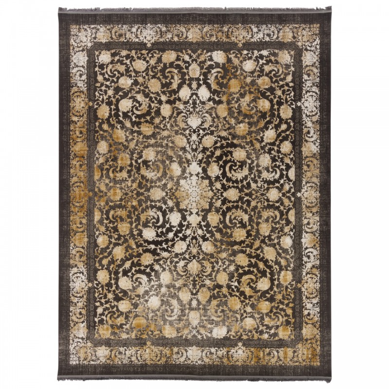 فرش ماشینی طرح افشان مدرن، اکریلیک، سبک پارسی، کد 100015