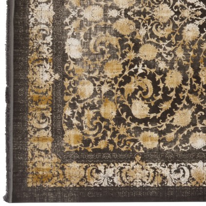 فرش ماشینی طرح افشان مدرن، اکریلیک، سبک پارسی، کد 100015