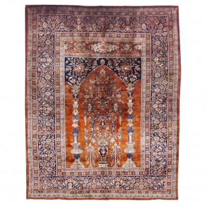 Rare Antique Handwoven Carpet