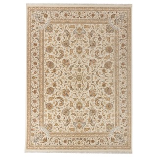 Machine-made Rug, Shah Abbasi All-over Floral, Acrylic, Persian Style, Ref 100052