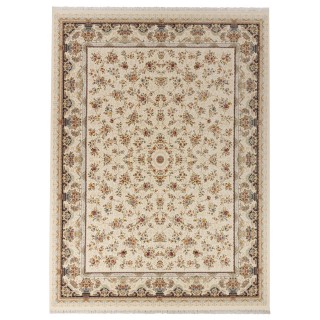 فرش ماشینی طرح افشان گلدار، اکریلیک، سبک پارسی، کد 100054