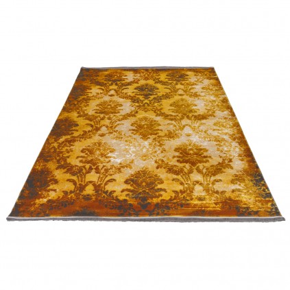 فرش ماشینی طرح بندی نئوکلاسیک، اکریلیک، سبک پارسی، کد 100070