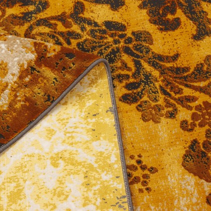 فرش ماشینی طرح بندی نئوکلاسیک، اکریلیک، سبک پارسی، کد 100070