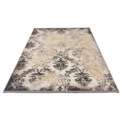 فرش ماشینی طرح بندی نئوکلاسیک، اکریلیک، سبک پارسی، کد 100070