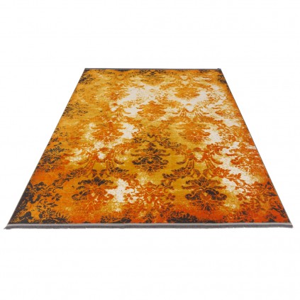 فرش ماشینی طرح بندی نئوکلاسیک، اکریلیک، سبک پارسی، کد 100070