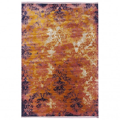 فرش ماشینی طرح بندی نئوکلاسیک، اکریلیک، سبک پارسی، کد 100070