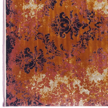 فرش ماشینی طرح بندی نئوکلاسیک، اکریلیک، سبک پارسی، کد 100070