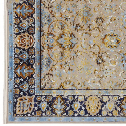 فرش ماشینی طرح افشان نئوکلاسیک، اکریلیک، سبک پارسی، کد 100071